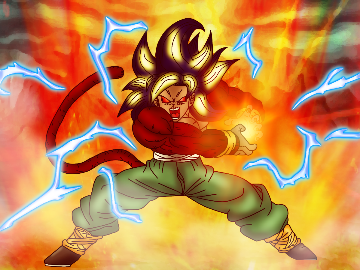 Goku Roc True Super Saiyan God Kamehameha By Nassif9000 On
