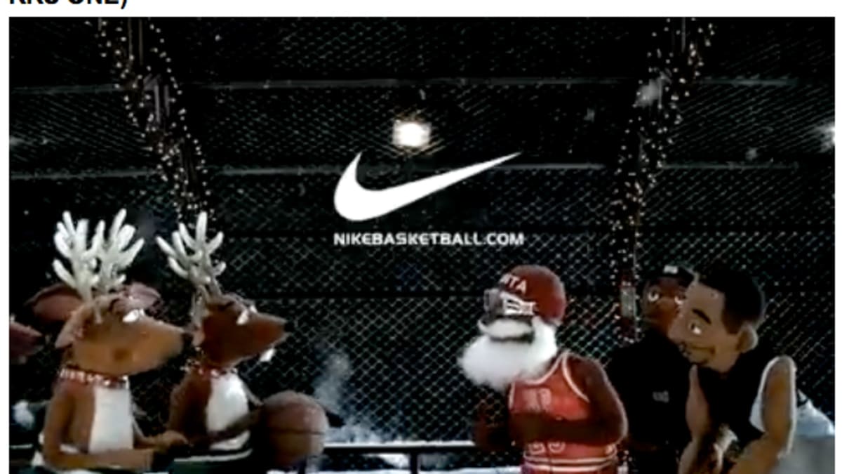 Nike Basketball Mvpuppets Santa Raps Featuring Krs One