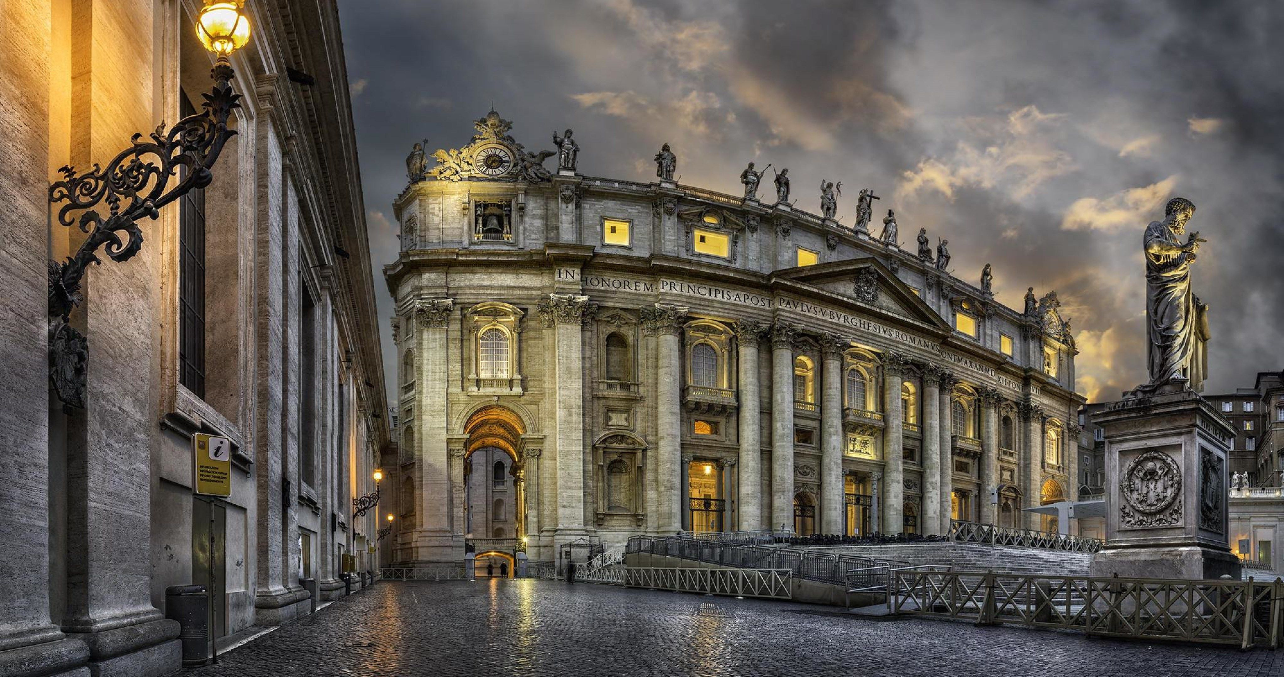 Vatican City Basilica De San Pedro 4k Ultra HD Wallpaper