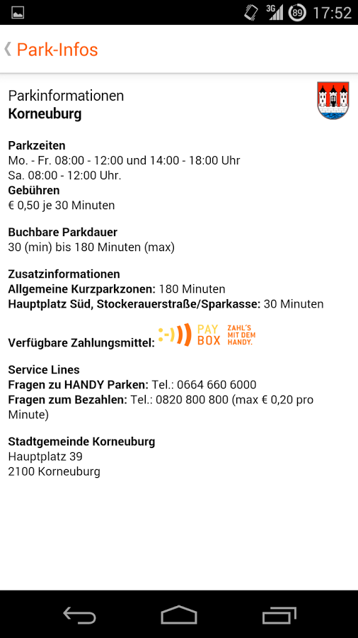 Handy Parken Android Apps On Google Play