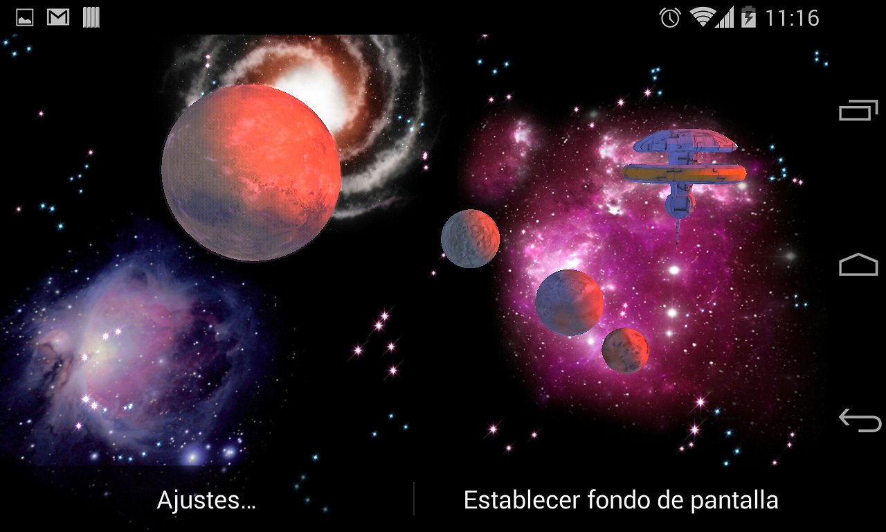 3D Space Live Wallpaper   Android Apps und Tests   AndroidPIT