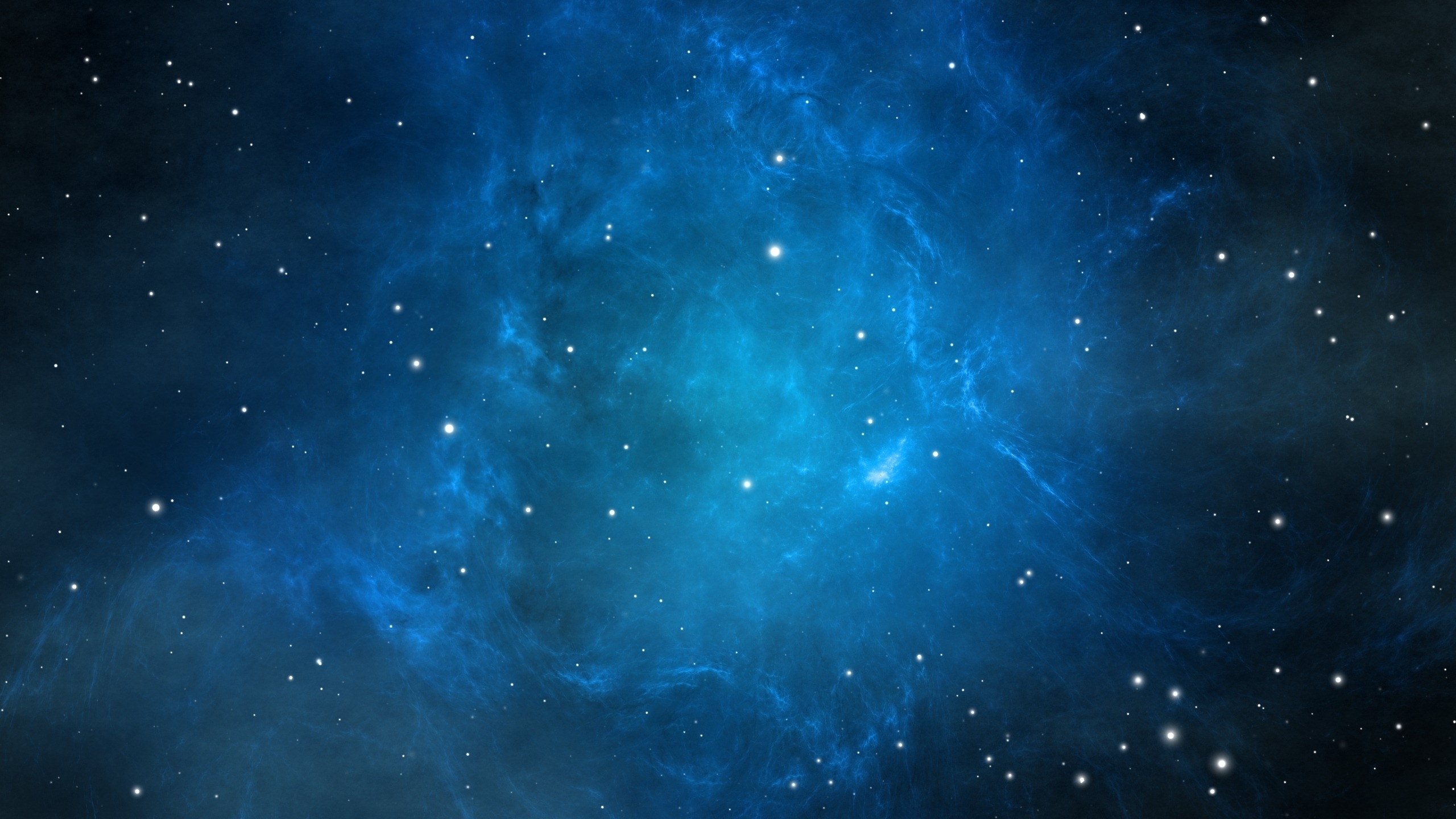 Galaxy Wallpaper Blue