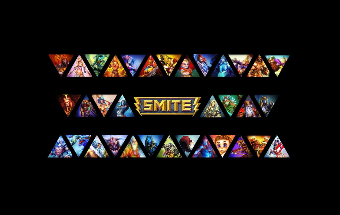 This is my smite god wallpaper with all the gods so far Wallpaper