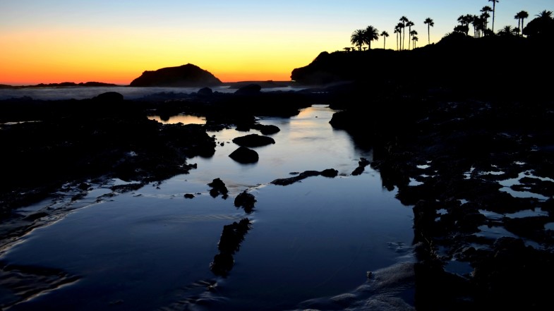 Sunset Laguna Beach California Wallpaper HD