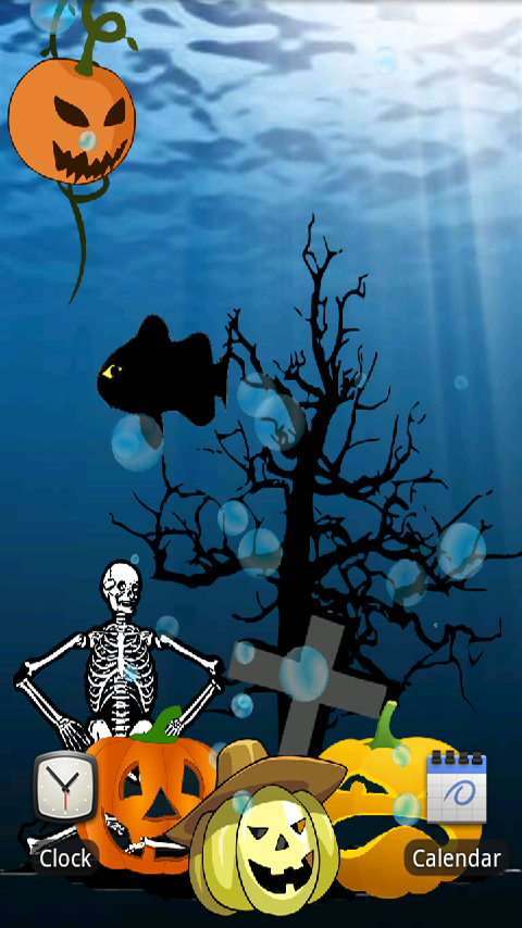 Halloween Ocean Live Wallpaper Android Apps