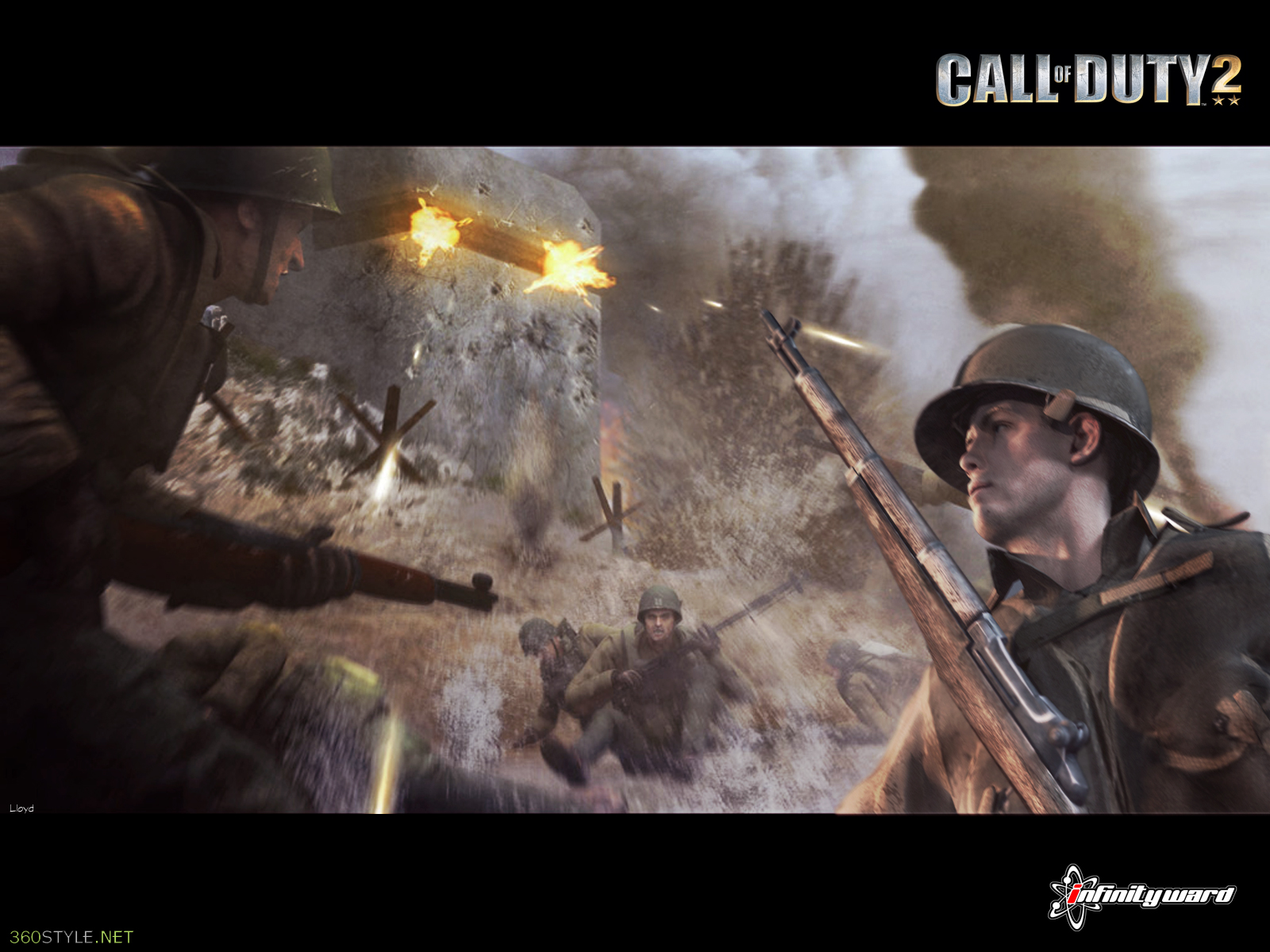 Call of Duty 2 Wallpaper by igotgame1075