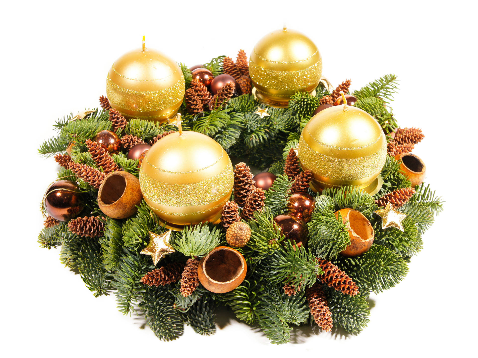 Christmas Wreath Wallpaper
