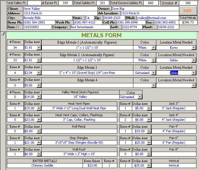 Free download estimate take off sheets wallpaper observer estimator