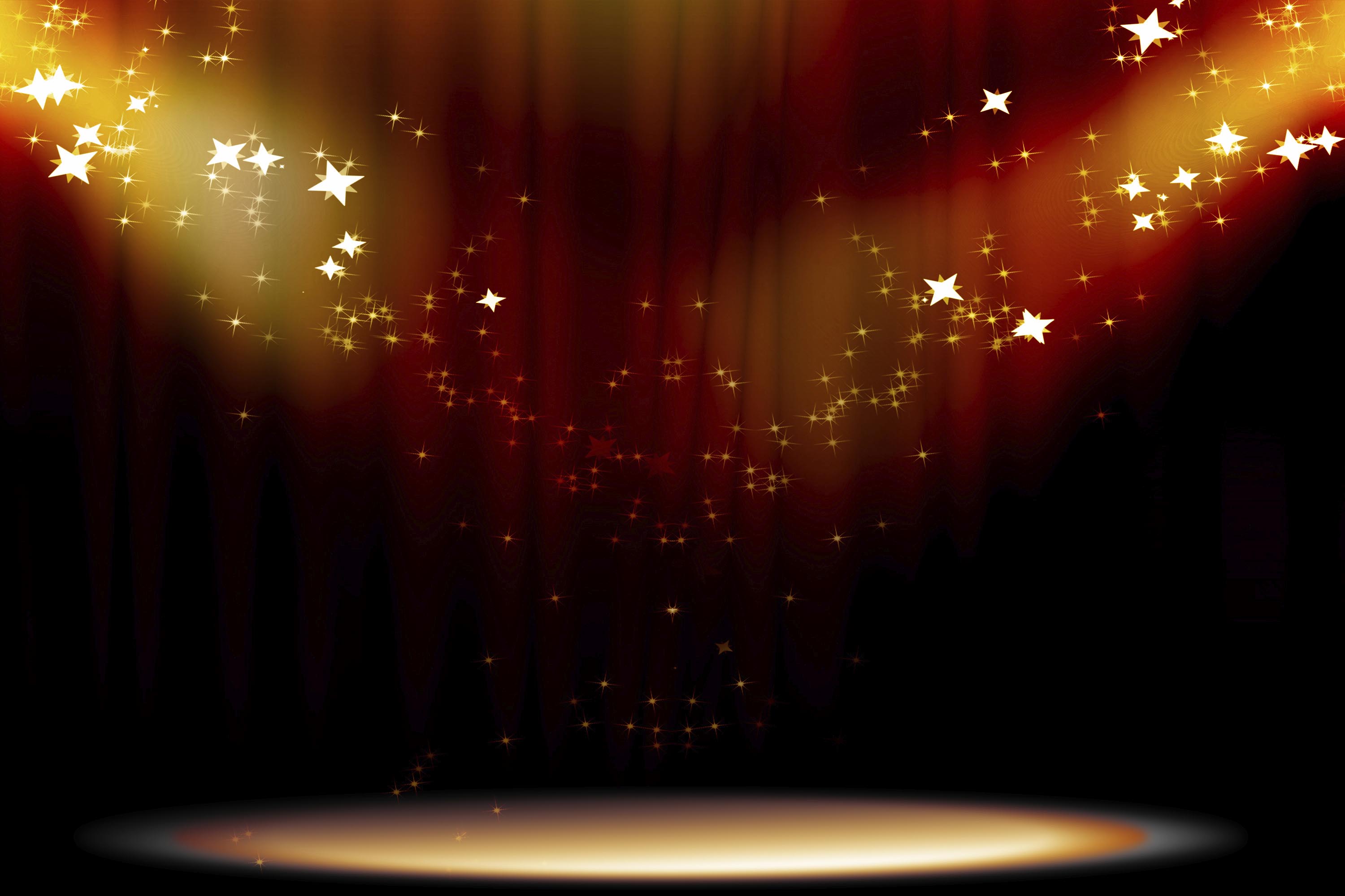 Spotlight Background Related Red Stage Lights Background