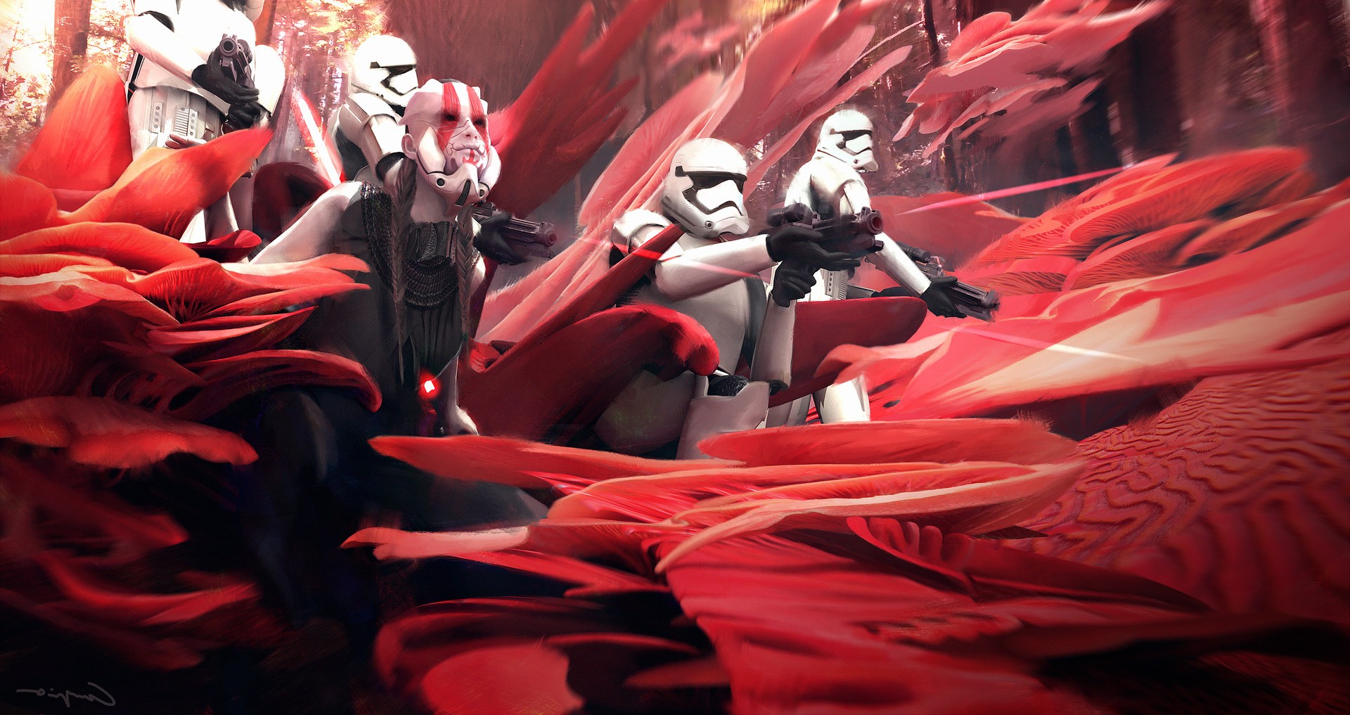 Star Wars Stormtrooper Artwork Concept Art Science Fiction