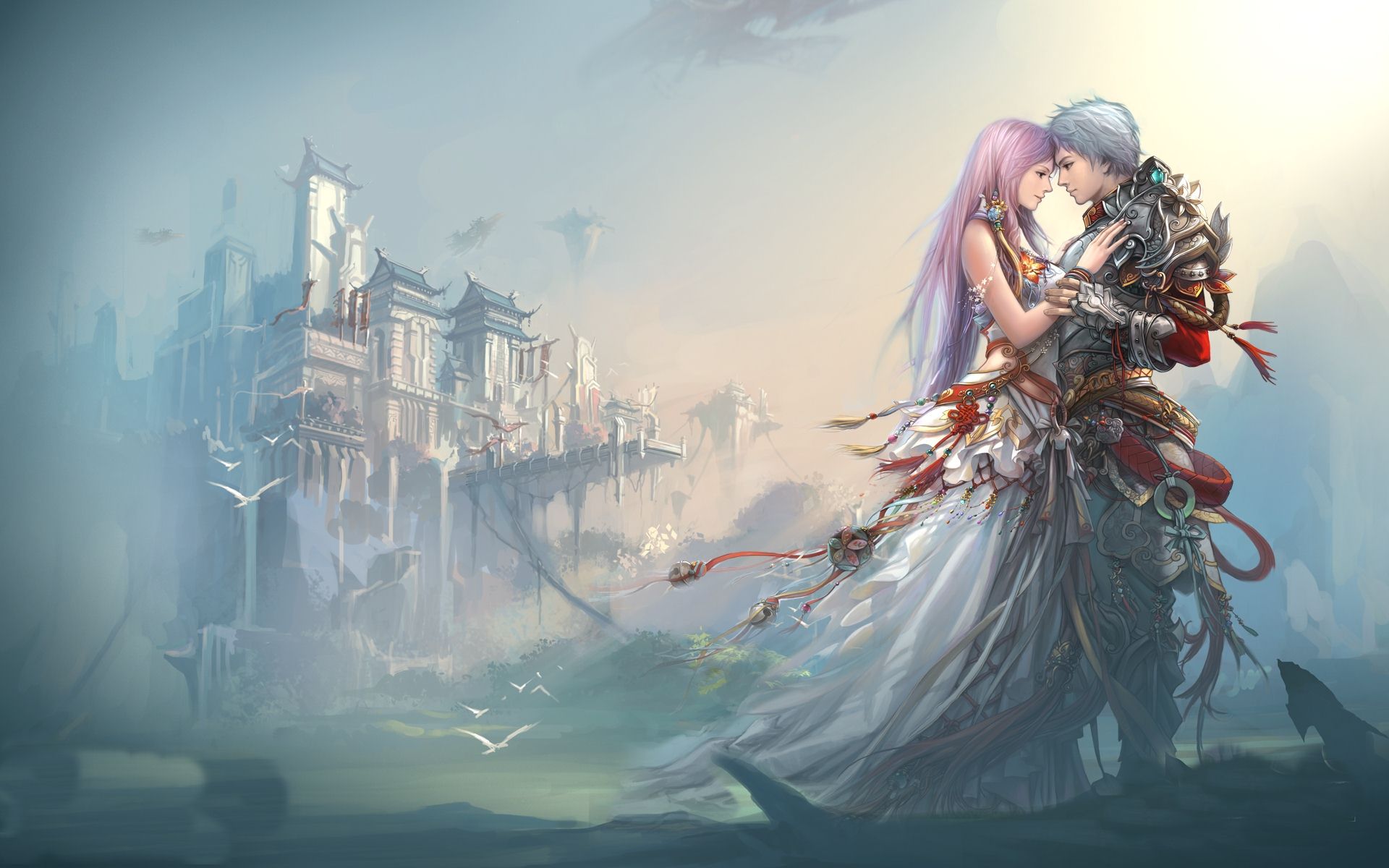 Free download Anime Love Wallpaper Hd For Desktop Mobile Anime Hd Wallpapers  For [1920x1200] for your Desktop, Mobile & Tablet | Explore 47+ Anime  Couple Wallpaper HD Website | Sweet Couple Anime