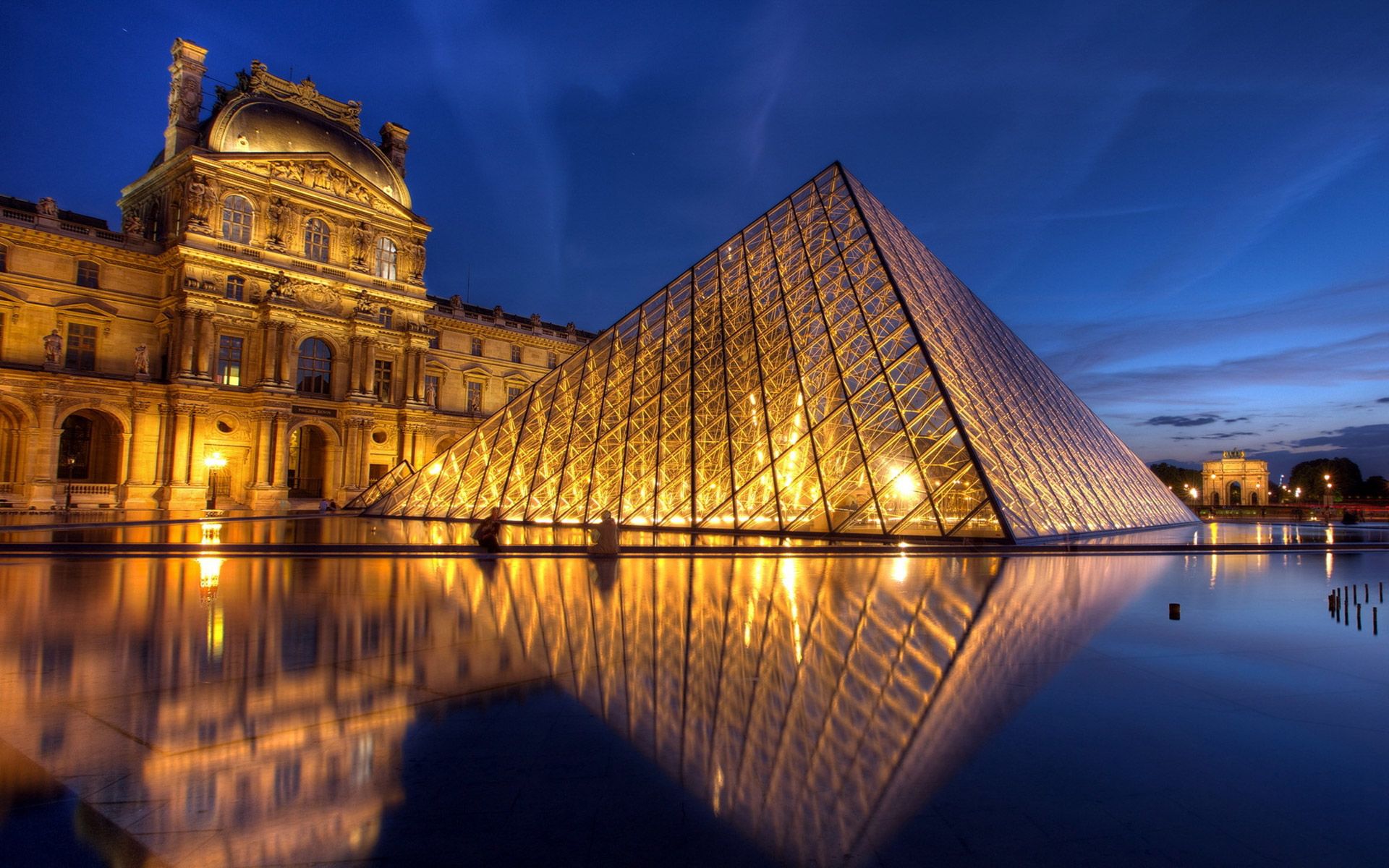 The Louvre Museum Wallpaper Travel HD Mary