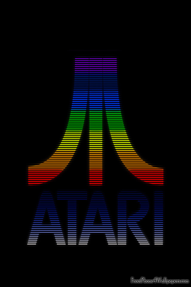 Atari Logo Wallpaper HD iPhone
