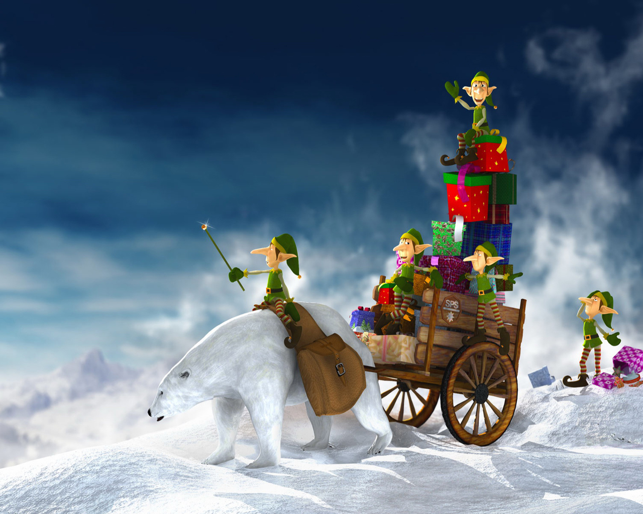Animated Christmas Wallpaper For Desktop Image
