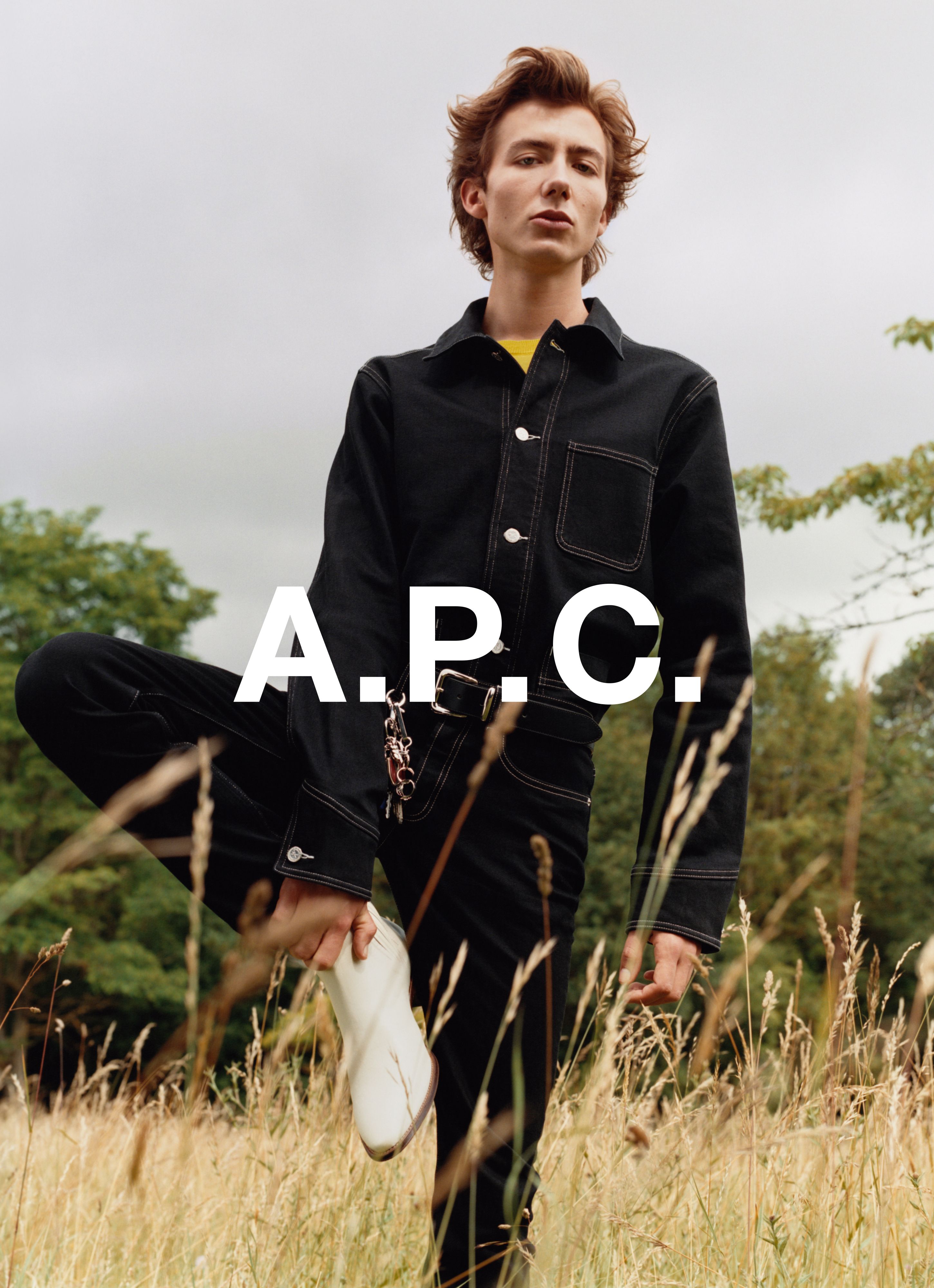 A P C Spring Collection Paul Hameline Shot By Harley Weir