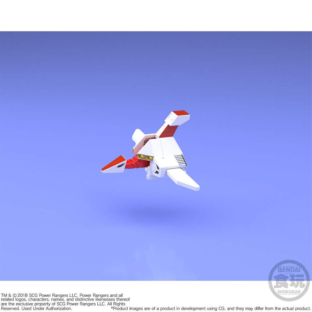 Super Minipla Mighty Morphin Alien Rangers Ninja Megazord White
