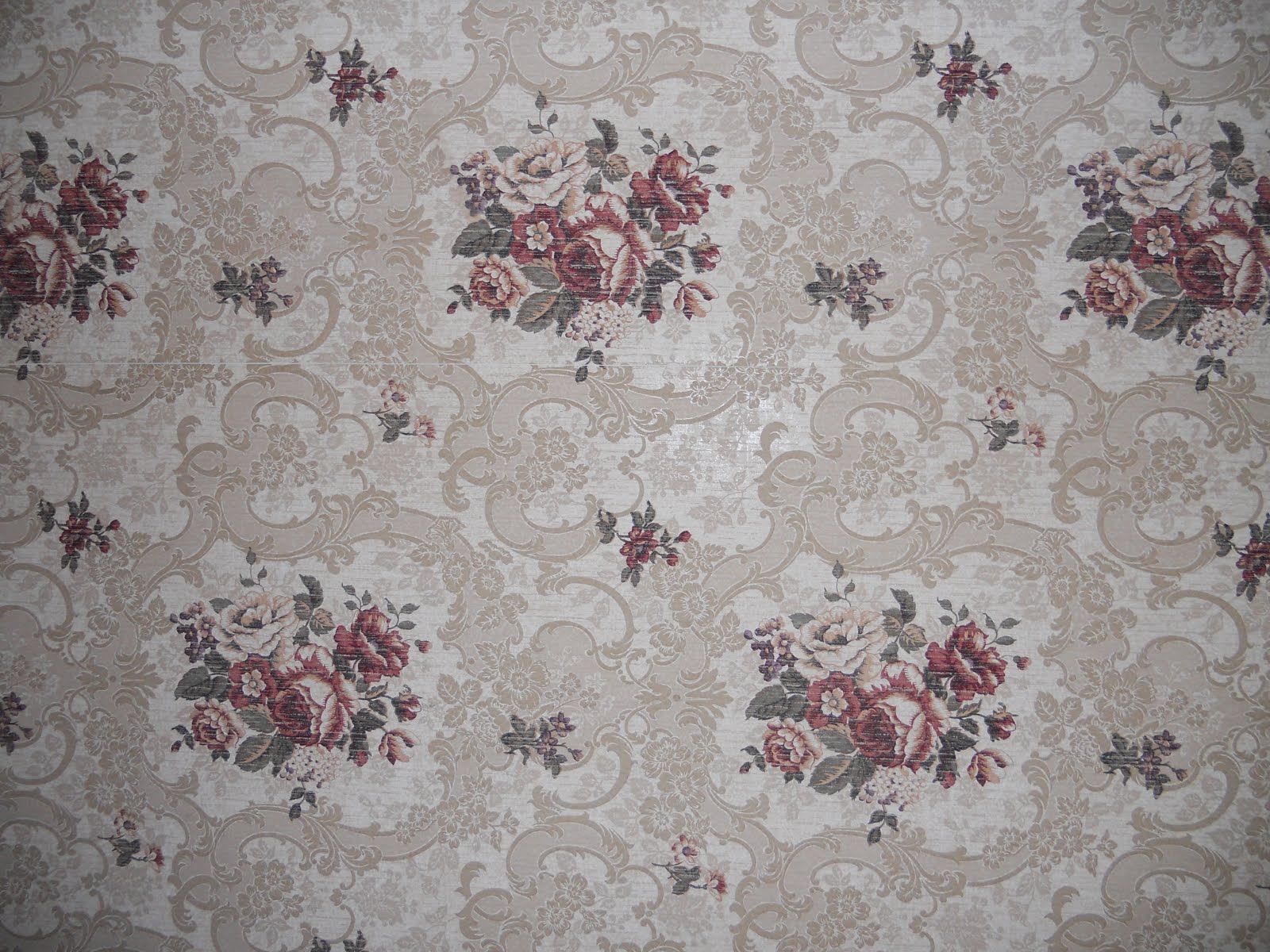 Free download Chic Country Cabbage Rose Victorian Wallpaper Border eBay