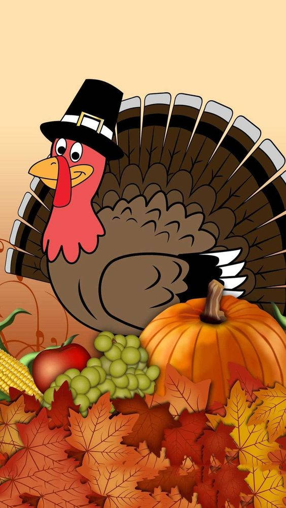 Turkey Happy Thanksgiving Wallpaper
