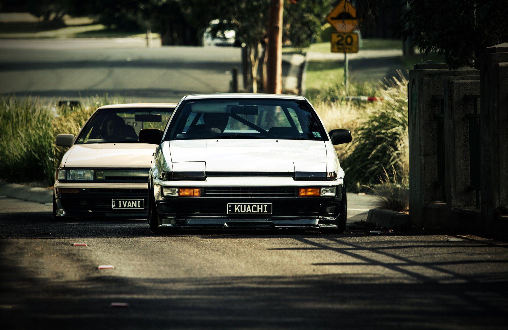 Toyota Corolla AE86 Trueno and the all new GT86   D1 Street Legal