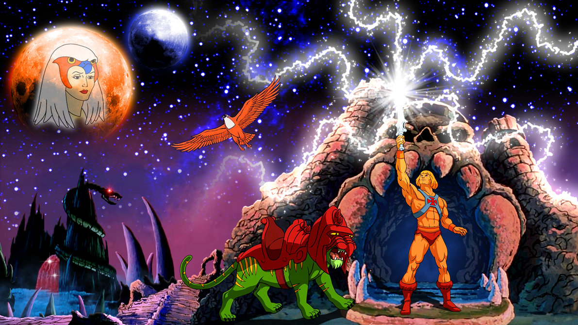 Masters Of The Universe He Man Psd By Ultrama61cart On