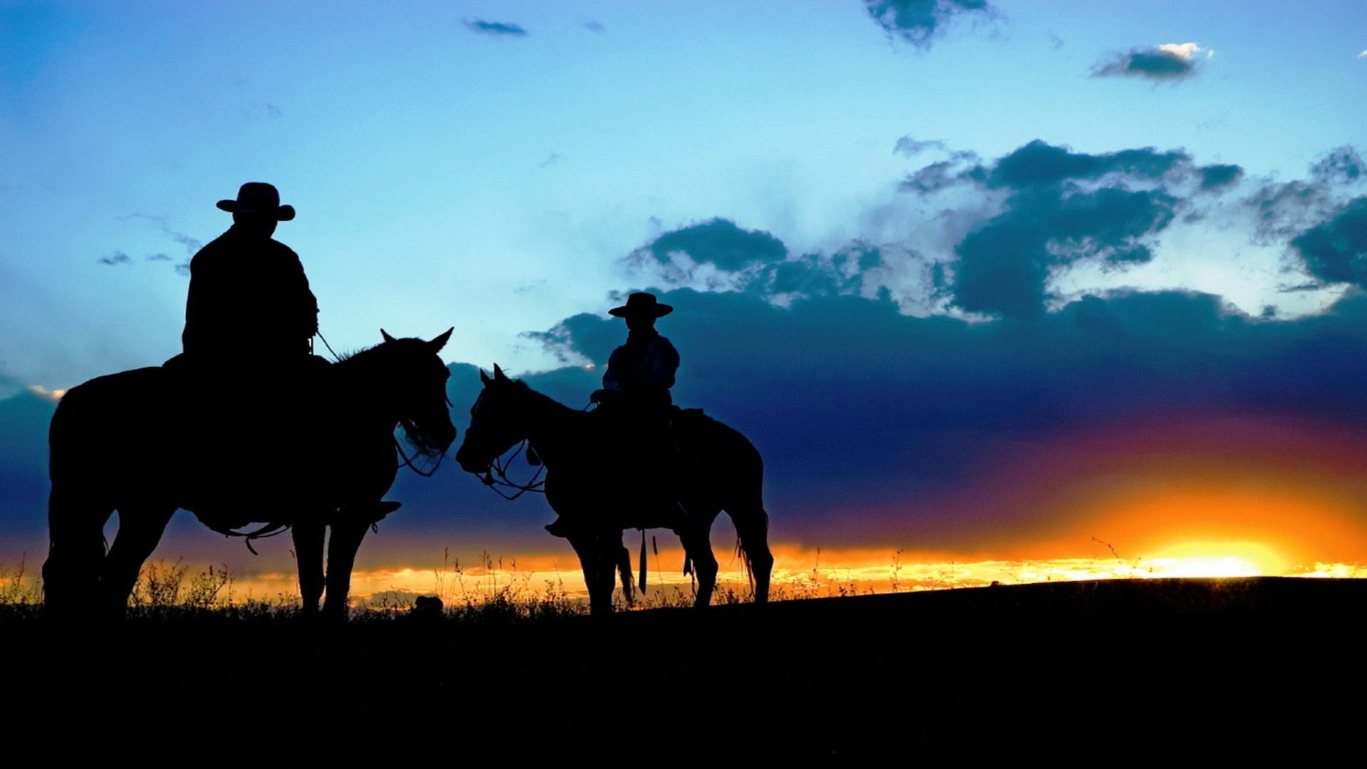 Cowboy Scenery Wallpaper