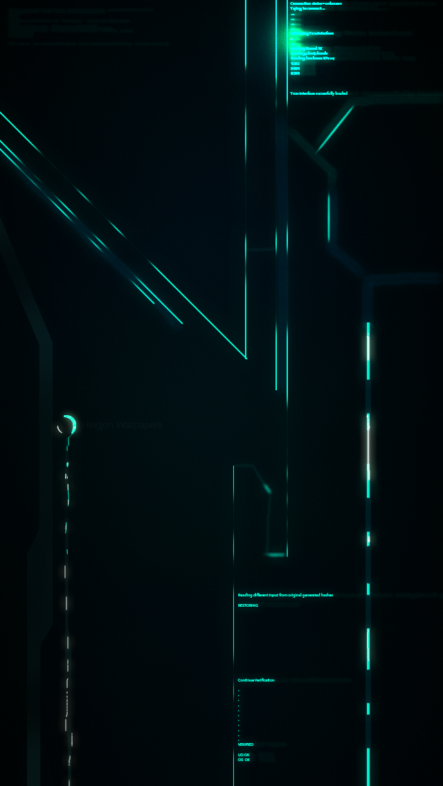 Tron iPhone Legacy 2 by HingjonWallpapers 640x1136