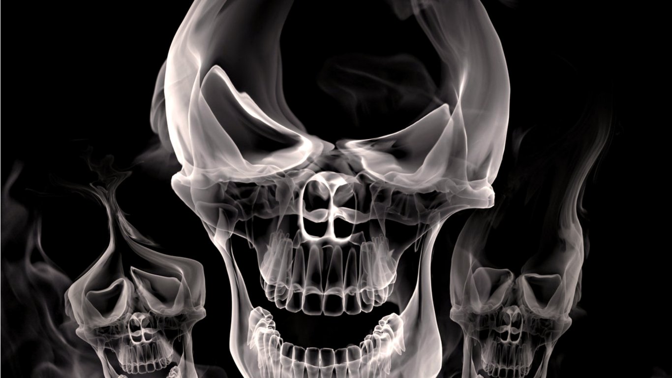 Free Download 3D Skull Wallpaper