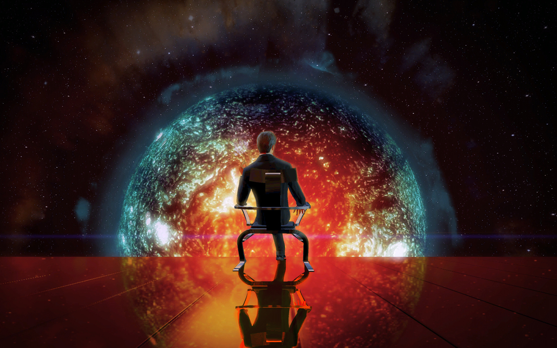 Mass Effect Illusive Man Wallpaper