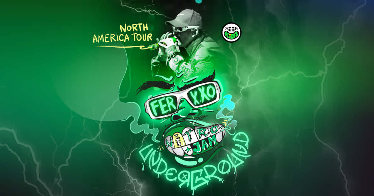 Feid North America Tour Promotional Artwork R7v1dzzdrq0bw7ni Wallpaper