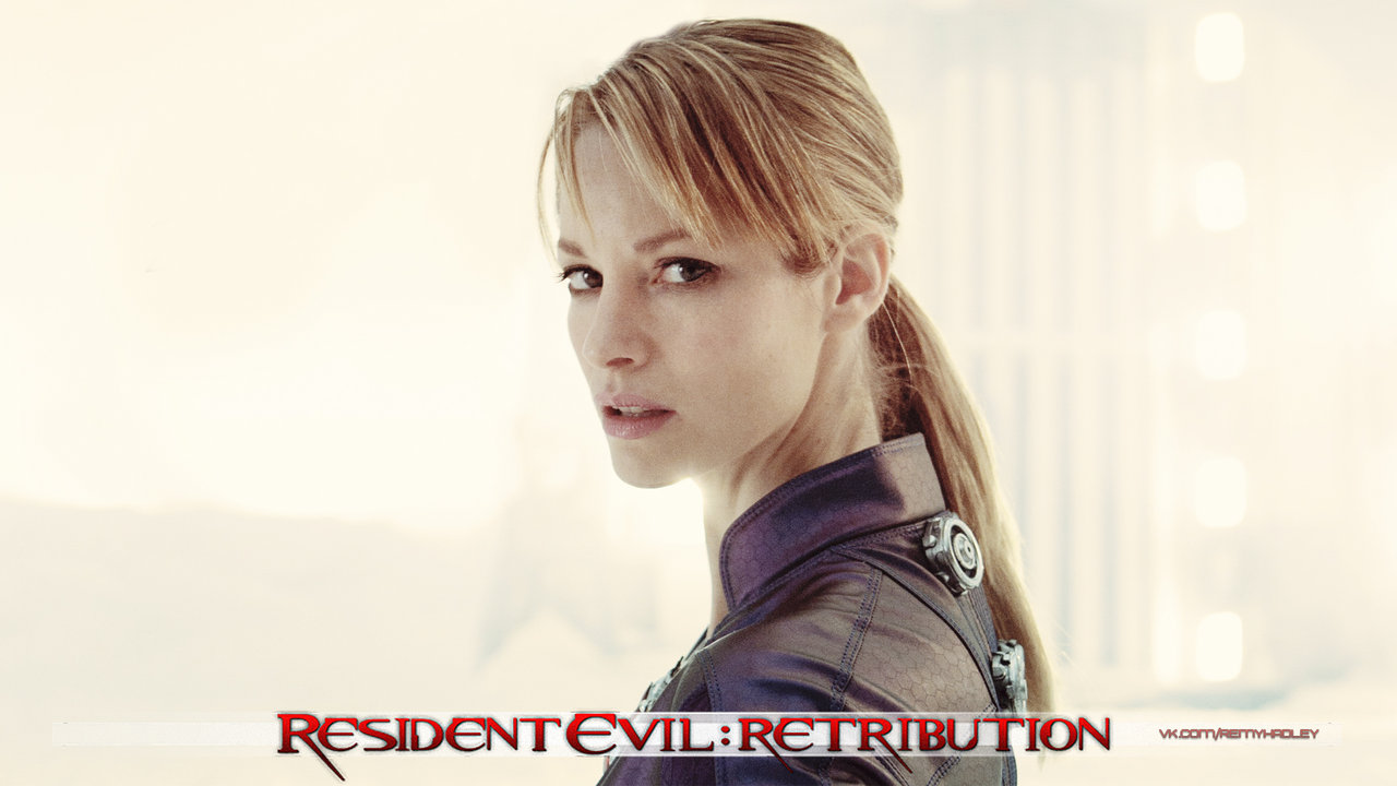 Sienna As Jill Valentine In Resident Evil Retribution HD Wallpaper