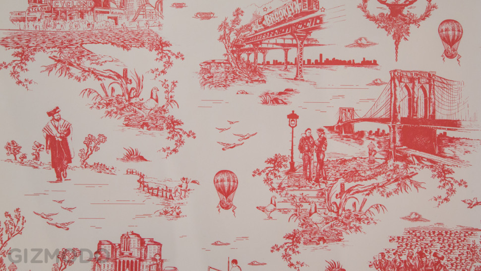 Cover Your Walls In Brooklyn With This Wallpaper By