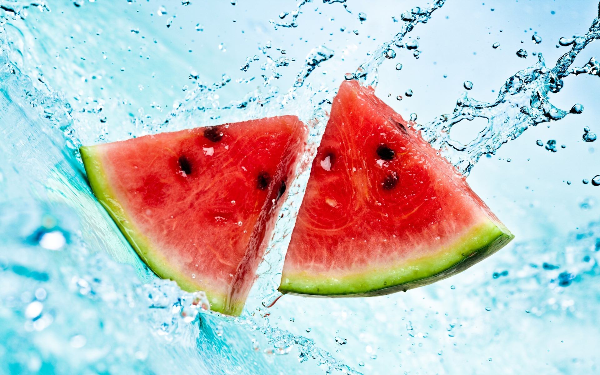 Watermelon Triangle Slice Wallpaper