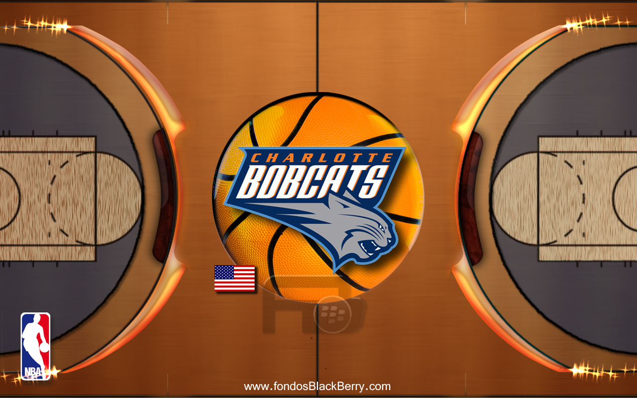 Charlotte Bobcats Nba Eastern Conference Logo Basketball