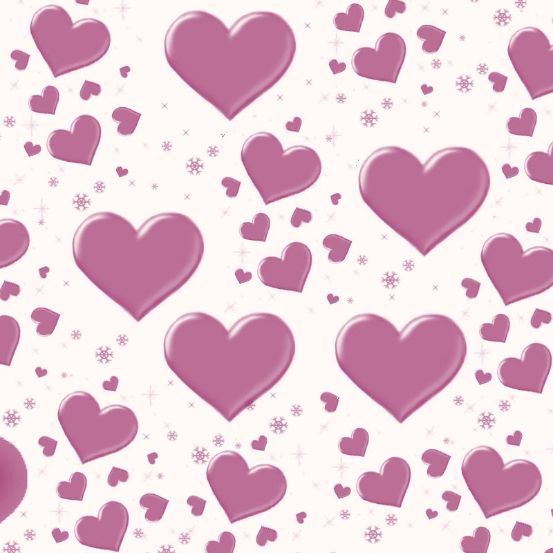 Cute Heart Background Background Image