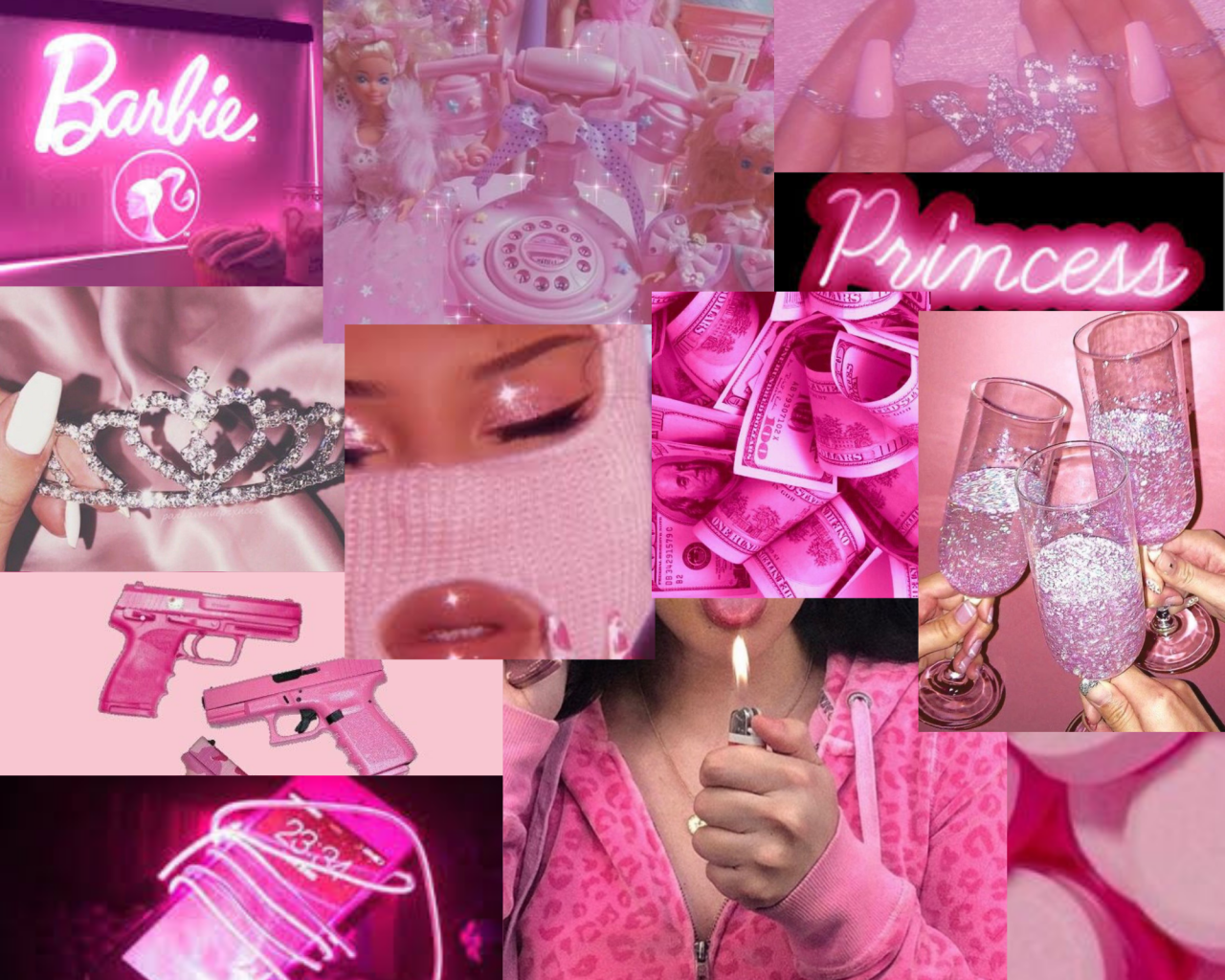 Pink Baddie Aesthetic, Barbie Baddie Aesthetic, HD phone wallpaper