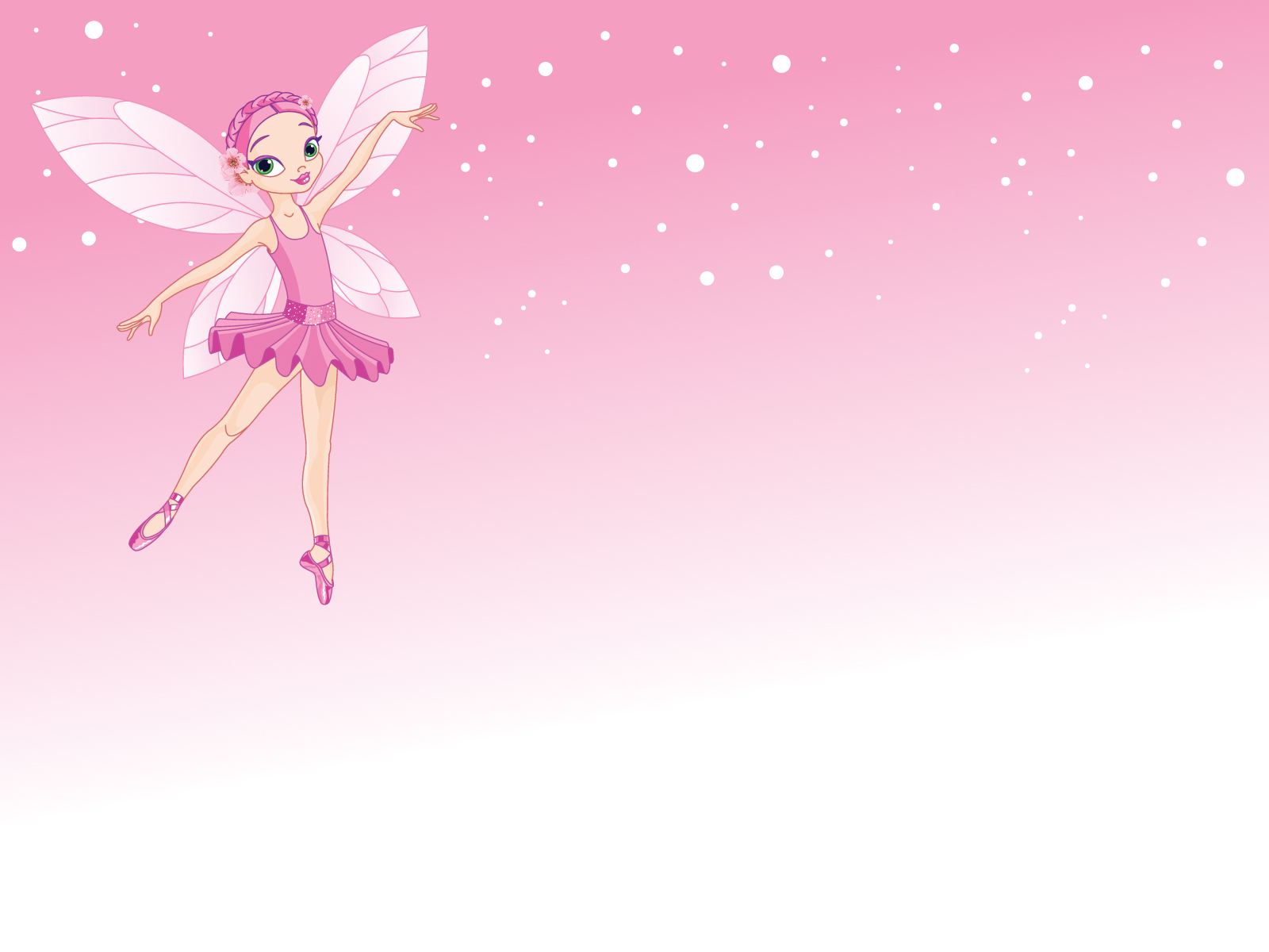 Pinky Fairy Powerpoint Templates Beauty Fashion Fuchsia