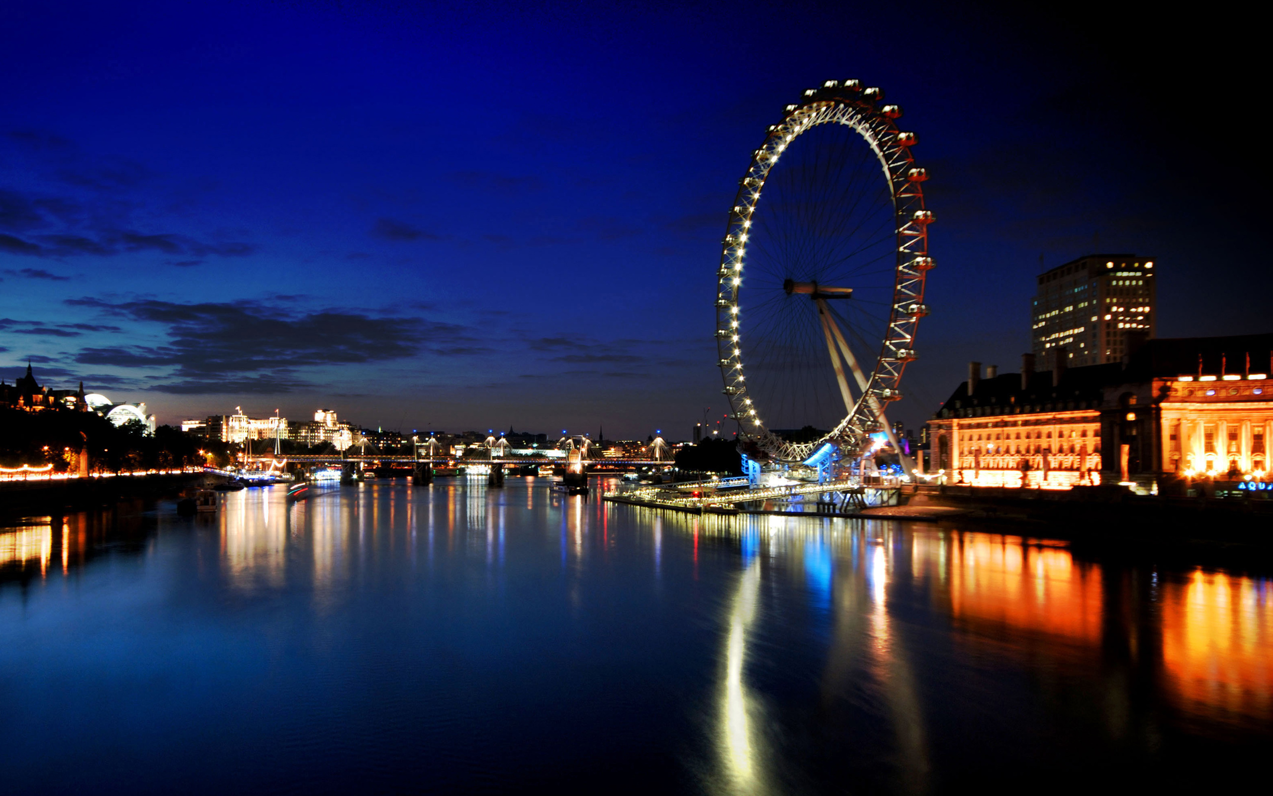 London Eye United Kingdom HD Wallpaper