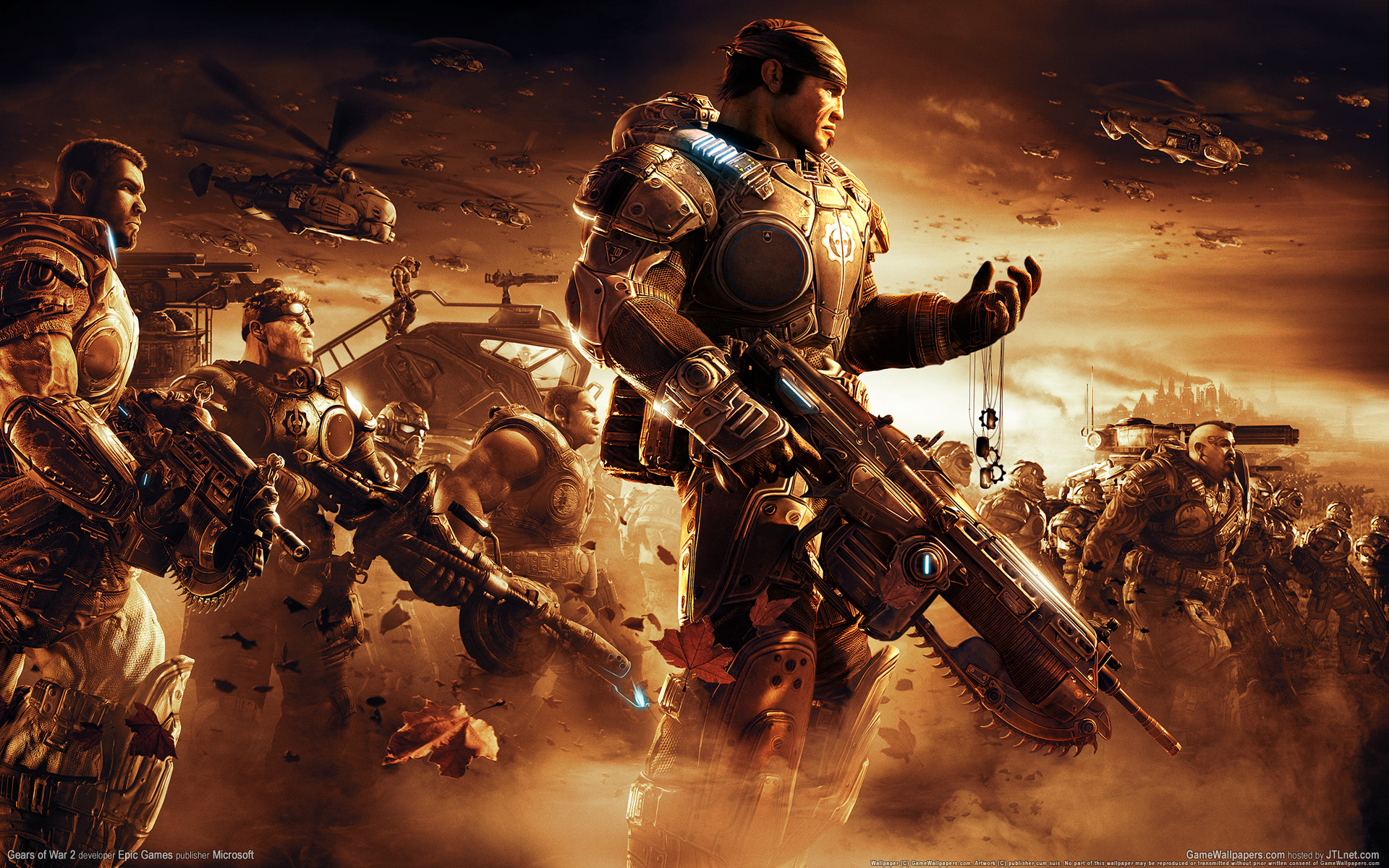 Awesome 3d Game Wallpaper Gears Of War S Techmynd