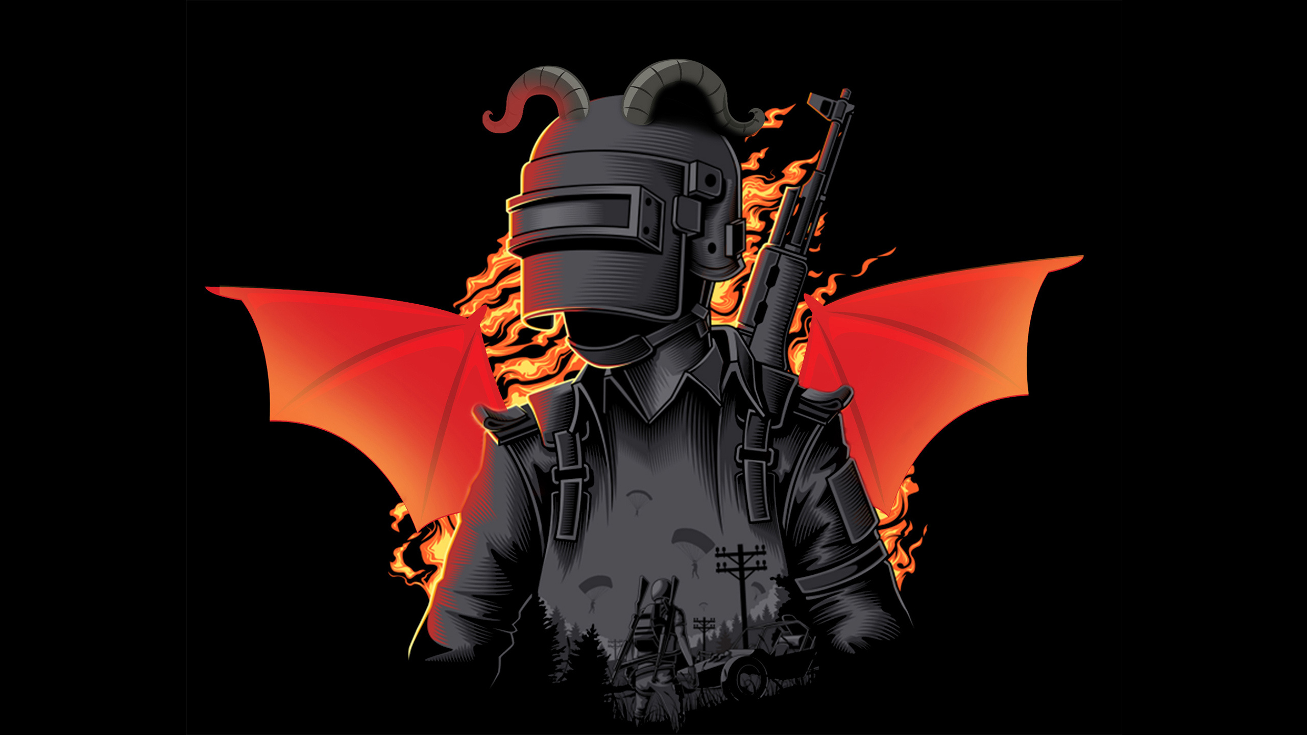 Killer Pubg 1440p Resolution HD 4k Wallpaper Image