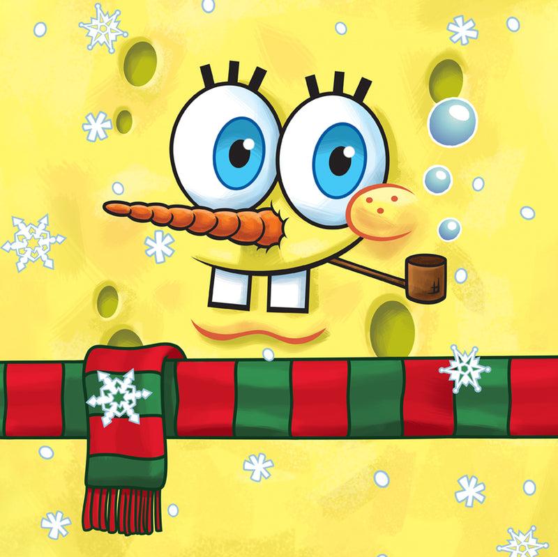 Spongebob Snowman Short Sleeve T Shirt Squarepants Shop