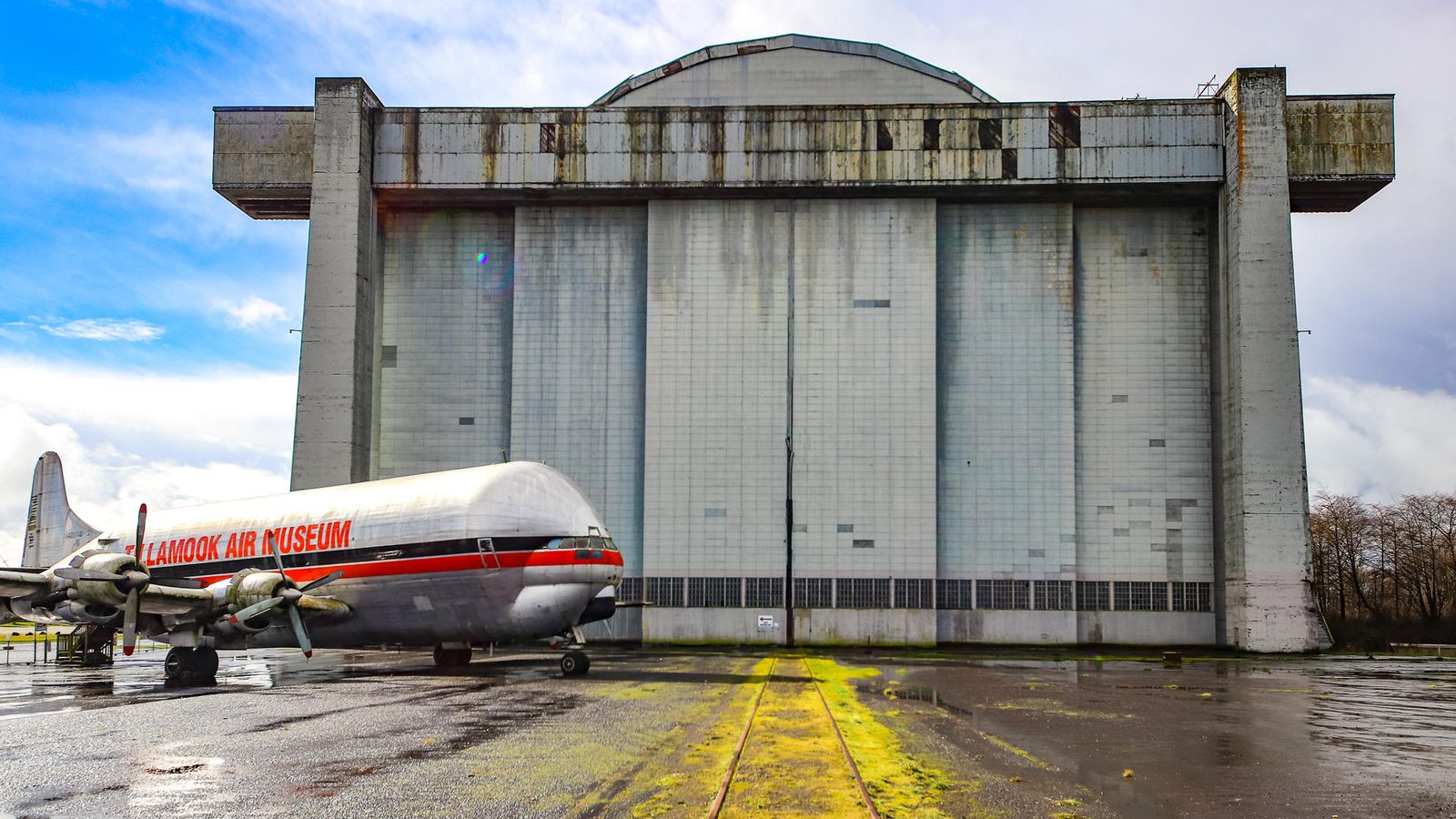 Ghost Blimps Haunt A Humongous Hangar At The Tillamook Air Museum