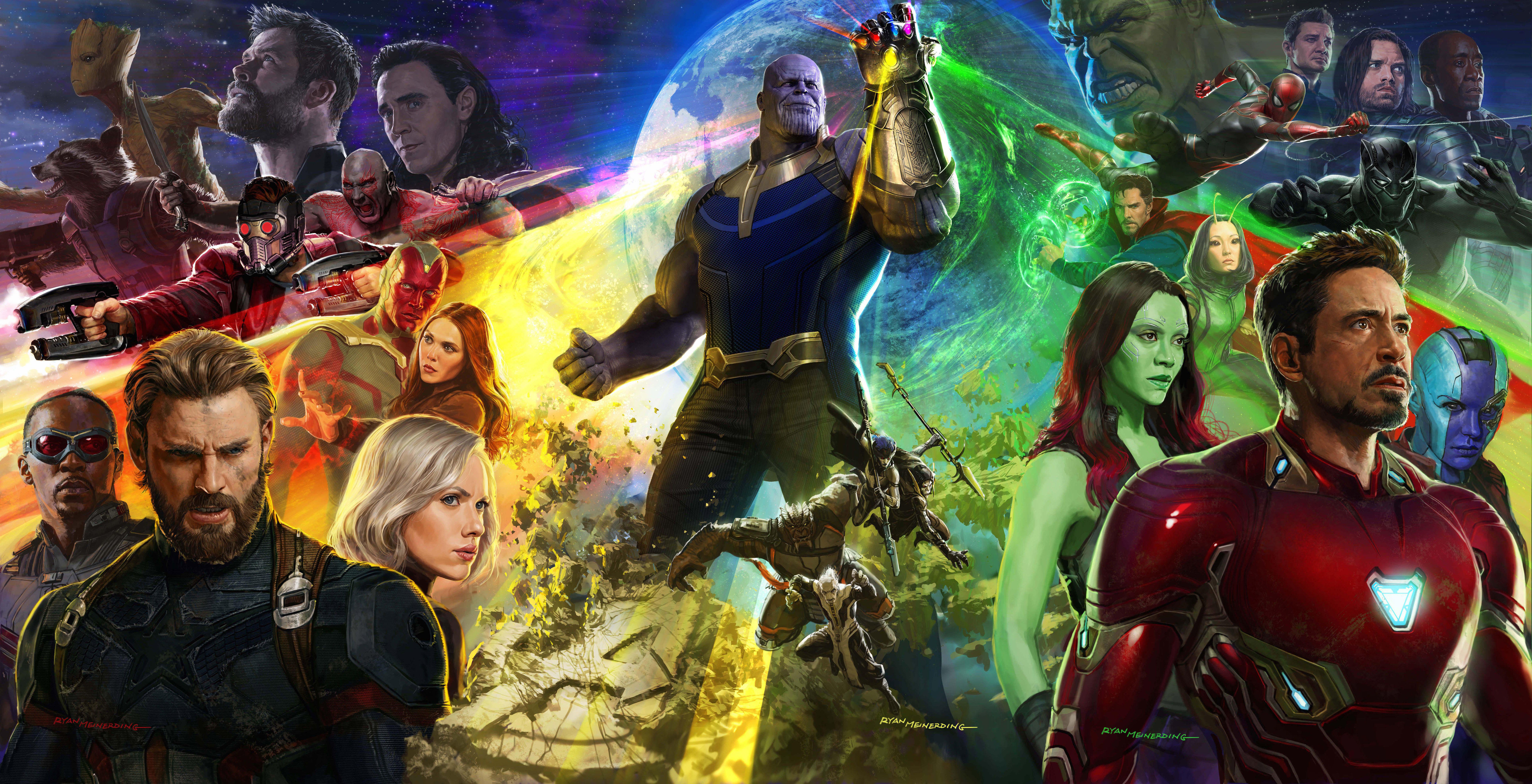 Wallpaper Avengers Infinity War Movies Marvel Cinematic