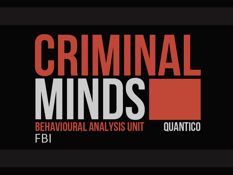 Criminal Minds Logo By Obeyshi