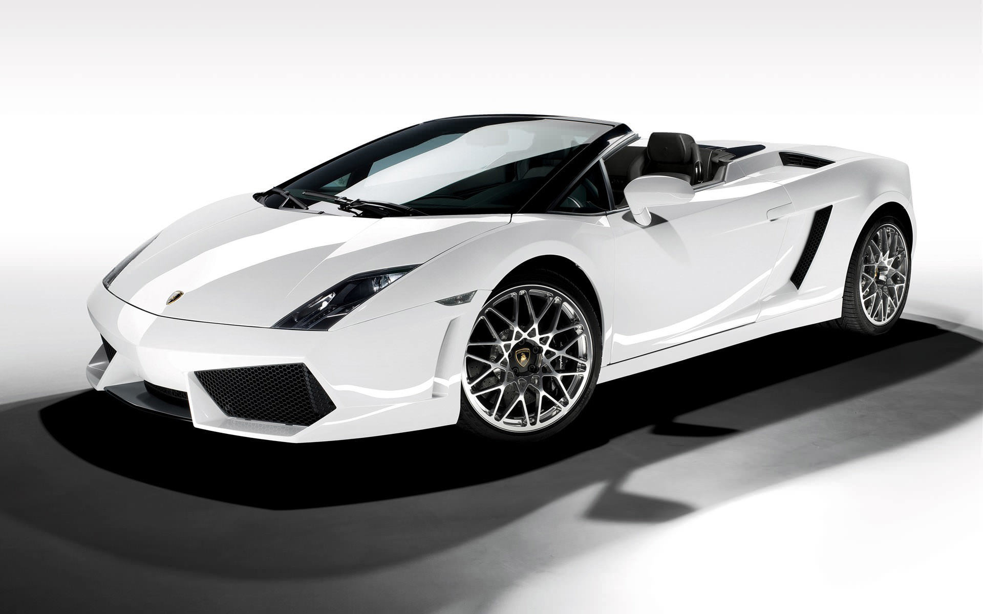 Wallpaper Lamborghini White Car
