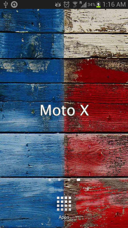 Moto X Live Wallpaper Screenshot