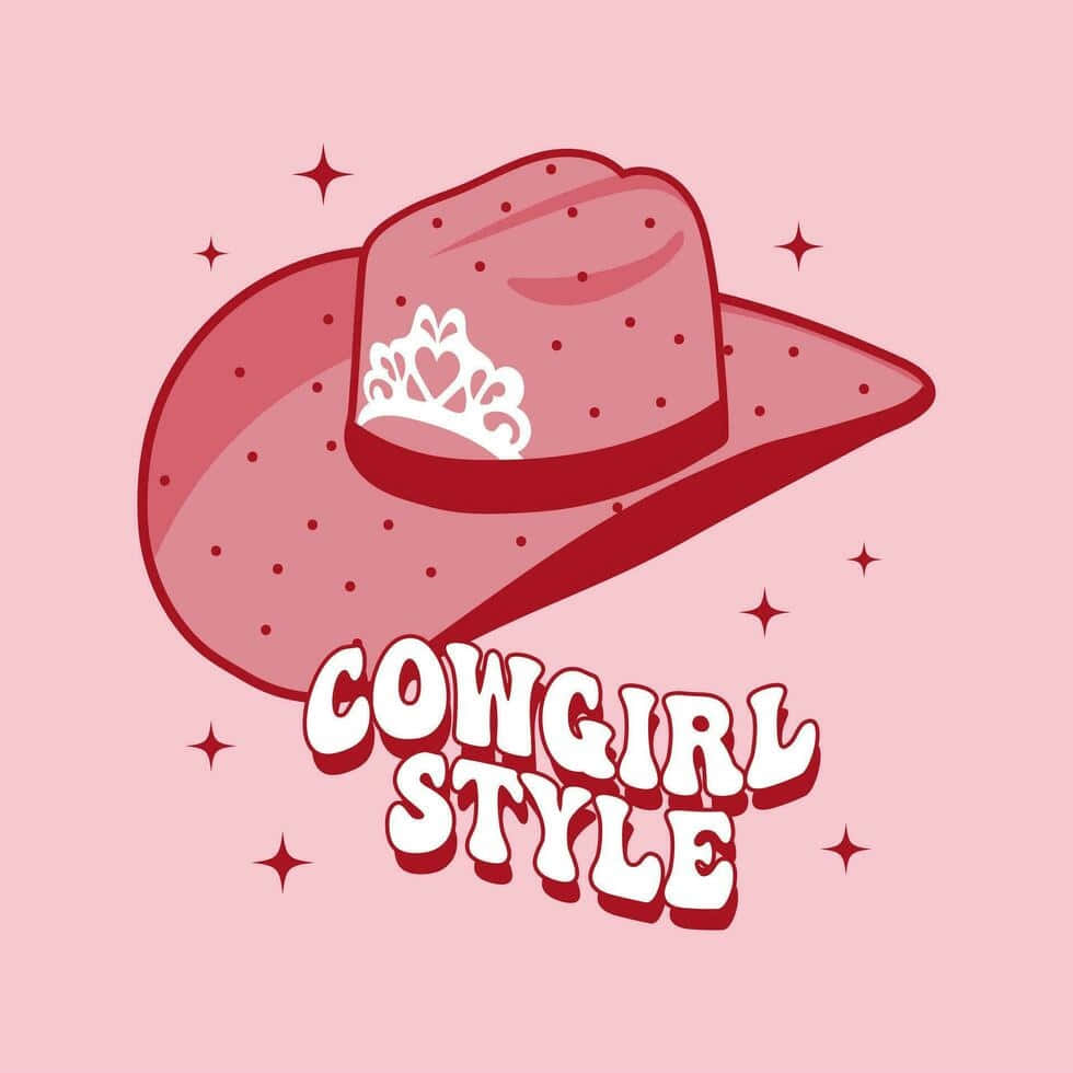 Pink Cowgirl Aesthetic Wallpaper