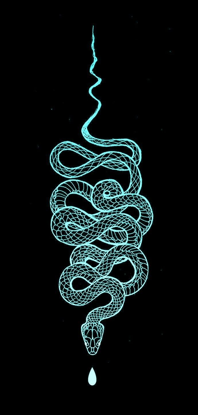Yami On Draws In Snake Wallpaper iPhone