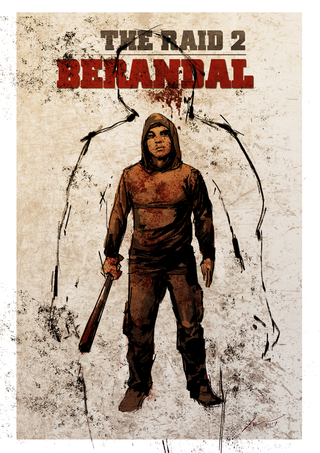 The Raid Berandal Character Poster By Hristov13 On