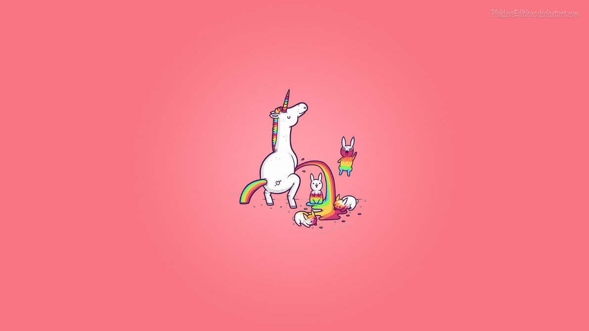 Kawaii unicorn Wallpaper 4K, Cute unicorn, Kawaii pig