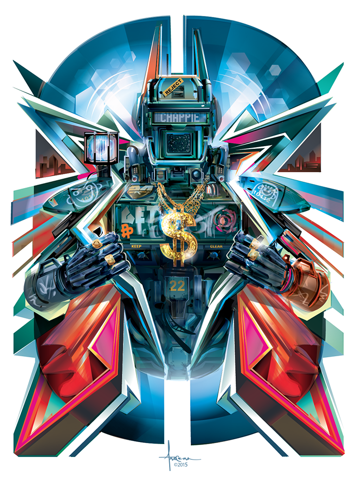 Poster Posse Project Neill Blomkamp S Sci Fi Film Chappie